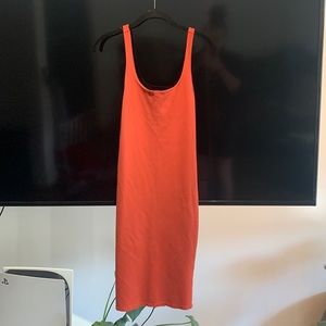 Fitted Forever 21 Dress w/slit in back